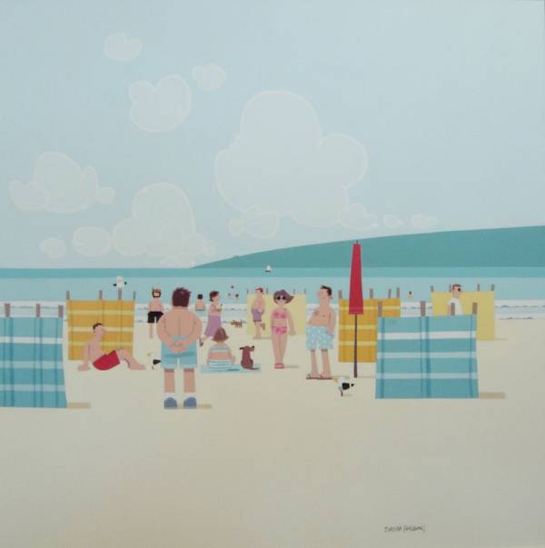 - Acrylic on Canvas, Painting by Sasha Harding, measuring 90 x 90 cm (H x W) framed at 102 x 102 cm £3700